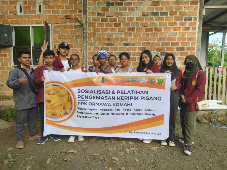 Lolos Pendanaan PPK Ormawa: Tingkatkan Penjualan Pisang Kepok Melalui Digital Marketing